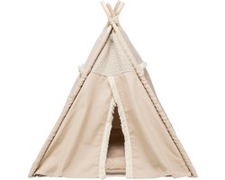 Trixie - Kattenmand - Tipi Boho - Beige - 55X55X65 cm