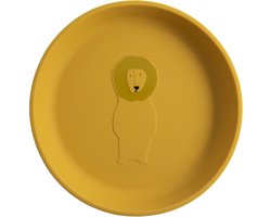 Trixie Kinderbord - Mr. Lion - Bord van Siliconen - Kinderservies - Voor baby's vanaf 4 maanden - Geschikt voor de Vaatwasser