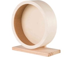 Trixie - Knaagdier Speelgoed - Hamsterrad - Looprad Hout - 28 cm diameter