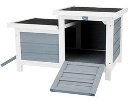 Trixie - Knaagdierhuis - Grijs / Wit - 70X45X43 cm