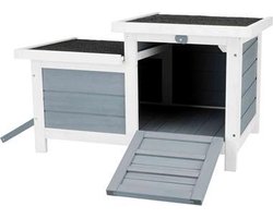 Trixie Knaagdierhuis Met 2 Ingangen Grijs / Wit