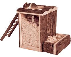 Trixie Natural Living Speel- En Graaftoren Hamster - 25X20X24 CM