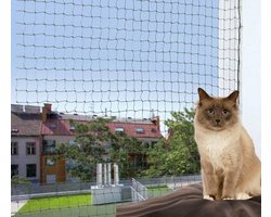 Trixie Net voor Balkon Reinforced - Olijfgroen - 3 x 2 m
