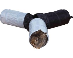 Trixie Speeltunnel 3 Gangen - Konijnenspeelgoed - 47 cm