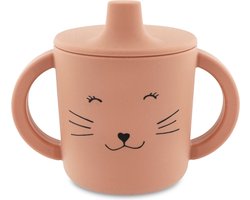 Trixie Tuitbeker - Mrs. Cat - Drinkbeker voor Baby - Antilek Beker - Voor baby's vanaf 4 maanden - van Siliconen - Geschikt voor de Vaatwasser