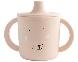 Trixie Tuitbeker - Mrs. Rabbit - Drinkbeker voor Baby - Antilek Beker - Voor baby's vanaf 4 maanden - van Siliconen - Geschikt voor de Vaatwasser