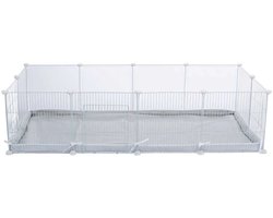 Trixie - Vloer Voor Indoor Ren - Grijs / Wit - 140x70 CM