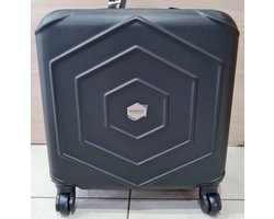 Trolley - reiskoffer - Princess Traveller Valencia ABS Black