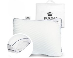 Troonz Hoofdkussen Dreamscape Plus 60x70 cm - Aanpasbaar Hoofdkussen - Ondersteuning voor Iedere Slaper