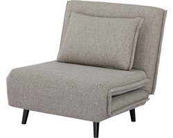 Troonz Slaapstoel Taormina 80x191 – Inklapbare Slaapbank – Verstelbare Rugleuning – Slaapfauteuil 1 Persoon – Tot 120 kg Draagvermogen