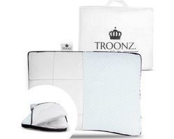Troonz Zijslaapkussen Livorno Two - Hoofdkussen Voor Zijslapers - Ergonomisch & Verstelbaar