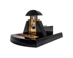 Trove Tafel Sigarenknipper – Zwart met Goud – Guillotine – Geschikt tot 58 Ringmaat