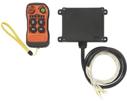 TRU COMPONENTS TC-11331320 Industriële 4-kanaals draadloze afstandsbediening 10 - 30 V 1 stuk(s)