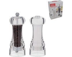 Trudeau pepermolen en zoutstrooier 15 cm