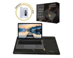 TrueLogic Alpha Laptop standaard - Laptoptafel - Bedtafel - Laptopkussen - Laptopstandaard - Voor laptops t/m 17 inch - Geleverd inclusief 8GB USB stick - Thunder Burst