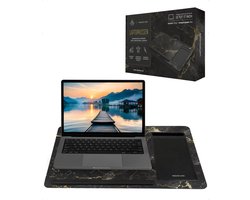 TrueLogic Alpha Laptop standaard - Laptoptafel - Bedtafel - Laptopkussen - Laptopstandaard - Voor laptops t/m 17 inch - Lightning Luxe