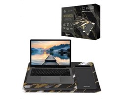 TrueLogic Alpha Laptop standaard - Laptoptafel - Bedtafel - Laptopkussen - Laptopstandaard - Voor laptops t/m 17 inch - Zebra Zen