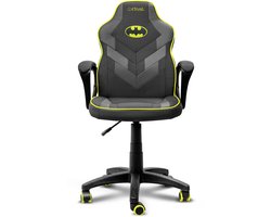 Trust GXT 703BM Revvo - Kinder Gamestoel Batman Editie - Verstelbare Hoogte - Ademende Stof - Voor Kinderen van 4 tot 12 Jaar - Zwart