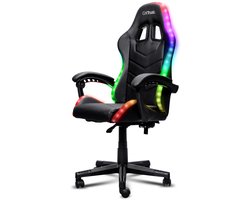 Trust GXT 704 Roniq RGB - Gaming stoel - RGB Verlichting - Gamestoel met Verstelbare Rugleuning En Zitting - Zwart