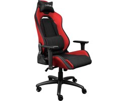 Trust GXT 714R Ruya - Ergonomische Gamestoel - 3D-armleuningen - Ademende Stof en PU-leer - Tot 150 kg - Rood