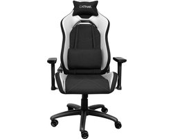 Trust GXT 714W Ruya - Gaming Stoel – Ergonomisch – Bureaustoel – Verstelbaar – Gamestoelen – Gaming Chair – Wit
