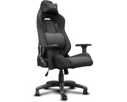 Trust GXT 723 Ruya Fabric - Ergonomische Gamestoel - 3D-armleuningen - Ademende Stoffen Bekleding - Tot 150 kg - Grijs