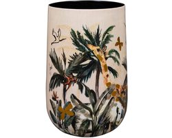 TS Collection - Vaas Safari dream - 20x29 - Metaal & Epoxy - Exclusieve woonitems voor binnen - Handgemaakt - Unieke print - Designed by Lammie