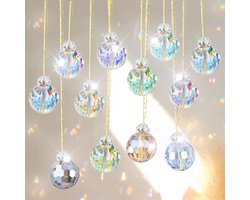 TTGoods - Kristallen Zonnevanger Windspel voor Raam, Huis, Tuin - Regenboog Design - Decoratie voor Kerstmis, Feest, Bruiloft