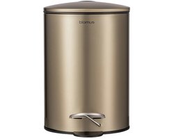 Tubo Pedaalemmer Brass 3 Liter | Goud | Staal
