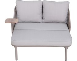 Tuin Balkon Veranda Loungebed 142 x 128cm