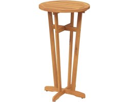 Tuin Bartafel - Houten statafel - Buiten dineren - Massief acaciahout - 60 x 105 cm - Bruin