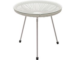 Tuin Bijzettafel Acapulco Mono beige Kare Design