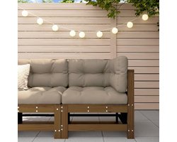 Tuin hoekbank - Outdoor lounge set - Gezellig buiten zitten - Modulair ontwerp - 667 x 26 x 155 cm