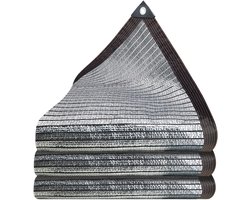 Tuin Schaduwdoek - Zonnedoek Plantenhoes - Buiten Beschermen - Reflecterende Zilverfolie - 85%-90% UV-blokkade - Zilver