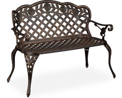 tuinbank - 2 personen - 111,5 cm breed - tot 200 kg - buitenbank