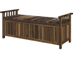 Tuinbank – Buitenbank – Parkbank – Balkonbank – Houten Bank – Weerbestendig Sparrenhout – 151 Liter Opbergruimte