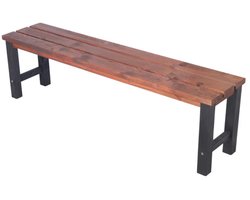 Tuinbank Hout Romo - Weerbestendig - Teak-look - Grenenhout - 150 cm
