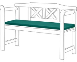 Tuinbank kussen - Bank Meubilair Buiten 2-Zitter Zitkussen - bankkussen voor tuin - zitkussen voor tuinbank - Zachte en Lichtgewicht Waterbestendig Materiaal - 117cm x 39cm x 5cm