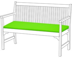Tuinbank kussen - Bank Meubilair Buiten 2-zitter ZitKussen - Bankkussen voor Tuin - Zitkussen voor Tuinbank - Zachte en Lichtgewicht Waterbestendig Materiaal - 108cm x 45cm x 5cm
