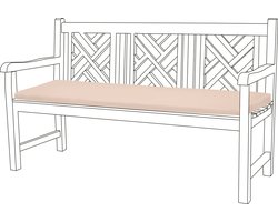 Tuinbank kussen - patio Meubilair Buiten 3-zitter bankKussen voor tuin -tuinkussen voor tuinbank - Zachte en Lichtgewicht Waterbestendig Materiaal