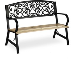 Tuinbank met rugleuning 122 x 88,5 x 55,5 cm Ivy bank