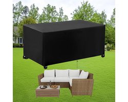 Tuinbankhoes - Outdoor Sofa Cover - Meubels Beschermen - Waterdicht Oxford Materiaal - 180 x 80 x 85 cm - Zwart