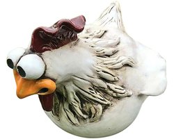 Tuinbeeld - Tuindecoratie - Haan tuindecoratie ornamenten - 13 × 14 × 12,5 CM - Tuin decoratie voor buiten - Decoratief - Statue de jardin