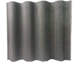 TuinChamp Bamboe kamerscherm donkergrijs 155 x 240 cm