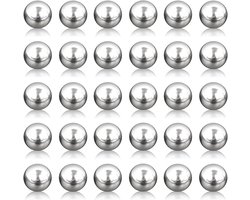 Tuindecoratie - Gepolijste RVS Ballen - 30 Stuks - 10mm Diameter - Reflecterende Sferische Ballen - Ornament voor in de Tuin