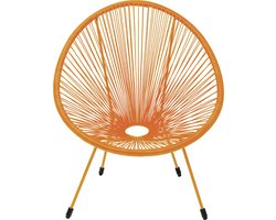 Tuinfauteuil Acapulco Mono oranje Kare Design