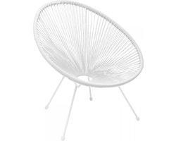 Tuinfauteuil Acapulco Mono wit Kare Design