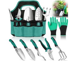 Tuingereedschap Set – Complete Tuinset met Handgereedschap – Inclusief Schep, Hark & Snoeischaar – Ergonomisch & Duurzaam – Ideaal voor Tuin, Balkon & Cadeau