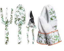 Tuingereedschap Set met Plantendesign – Complete Tuinset voor Tuinieren & Kluswerk
