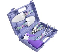 Tuingereedschap Set-Tuinieren Geschenken voor Vrouwen, 5 Stuks Lichtgewicht Tuingereedschap Kit Antislip Handgreep, Tuin Handgereedschap Geschenken